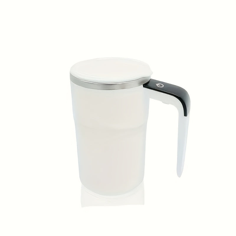 Automatic Self-Stirring Coffee Mug with Temperature Display